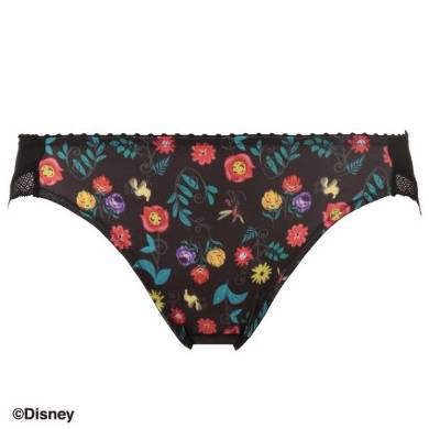 ハイキニ（ブラック／総柄）全体図