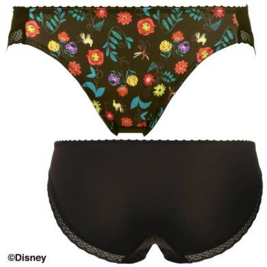 ハイキニ（ブラック／総柄）背面図