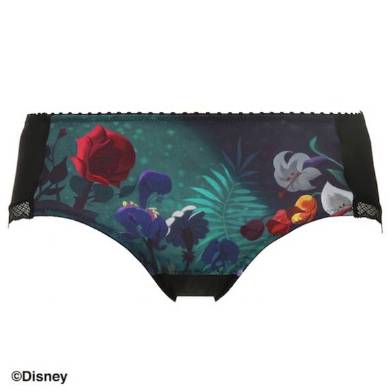 ヒップハンガー（ブラック／パネルプリント）全体図