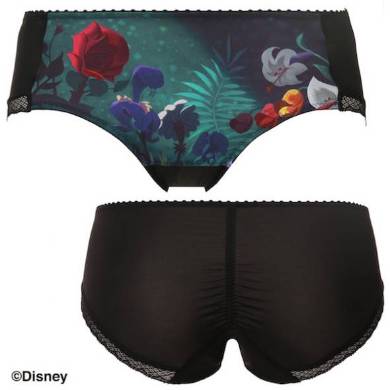 ヒップハンガー（ブラック／パネルプリント）背面図