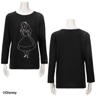 トップス（ピンク）背面図