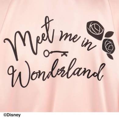 ローブ（ピンク）バックデザイン