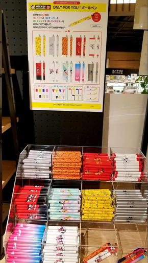 ミッキーのポップアップショップ