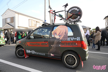 大洗あんこう祭 ガールズ＆パンツァー 痛車