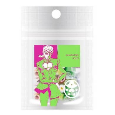 「パパブブレ×ジョジョの奇妙な冒険 黄金の風 コラボキャンディ」ビジュアル