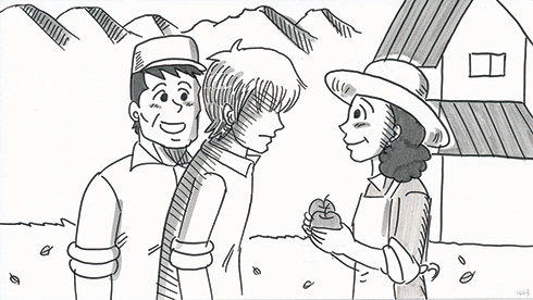 鉄拳 家族のはなし パラパラ漫画 実写 映画 インタビュー 岡田将生 成海璃子