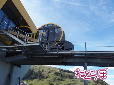 世界一急勾配 ケーブルカー シュトースバーン スイス