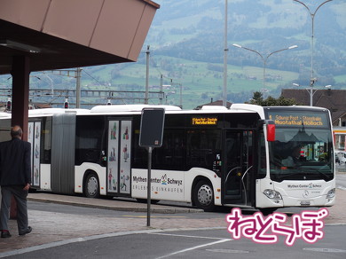 世界一急勾配 ケーブルカー シュトースバーン スイス
