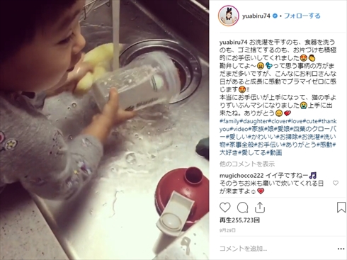 あびる優 育児 子育て 家事 娘 手抜き 手伝い 子ども