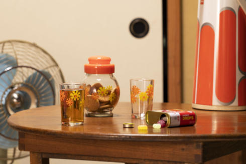 レトロフラワー07