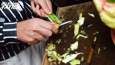 フルーツカービング