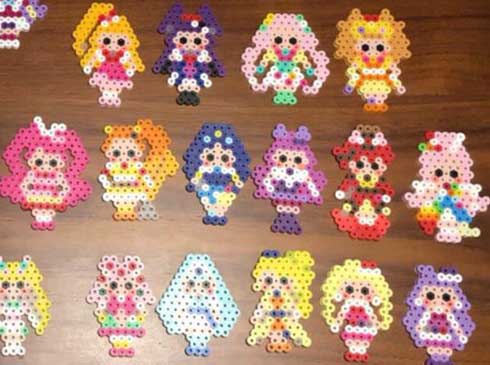 4歳 アイロンビーズ プリキュア めいっ子