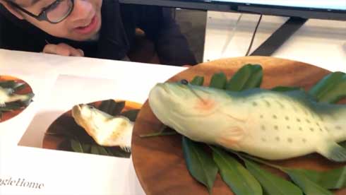 Google Home 魚 ロボ 合体 シュール OMMF2018