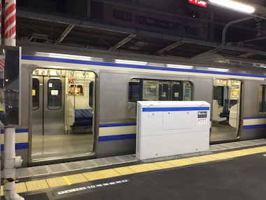 新小岩 ホームドア JR東日本