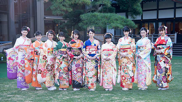 オスカープロモーション 晴れ着撮影会