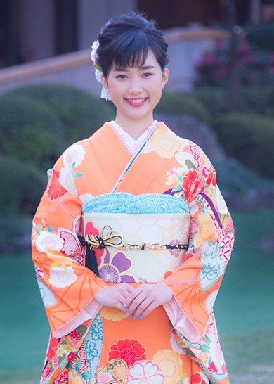 オスカープロモーション 晴れ着撮影会 井頭愛海