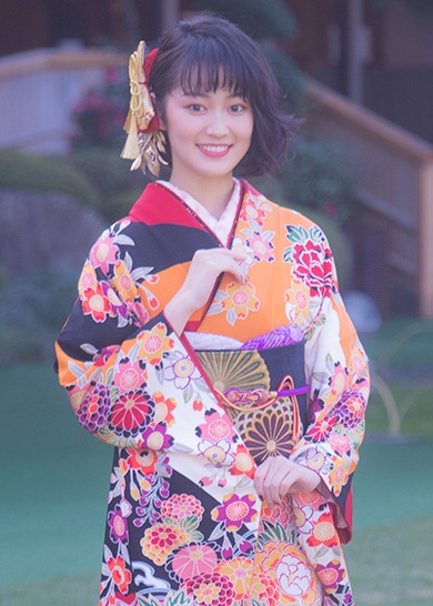 オスカープロモーション 晴れ着撮影会 吉本実憂