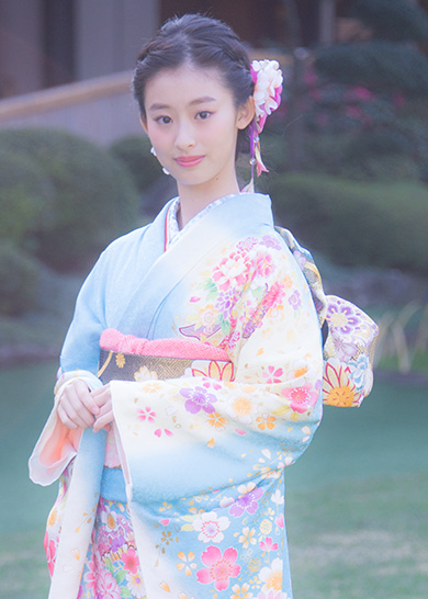 オスカープロモーション 晴れ着撮影会 井本彩花