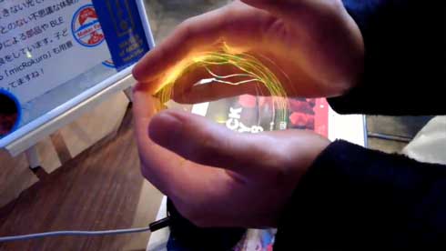 螺旋丸 作れる micRokuro KATOKOBO 光ファイバー