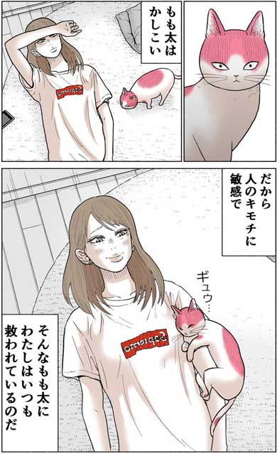 かしこい 猫 もも太 ギャル 漫画 中田あも Twitter 関西弁