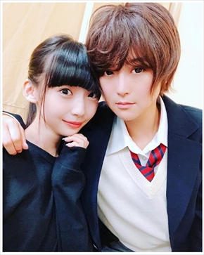 鈴木奈々 コスプレ 荻野由佳 男装 NGT48 制服