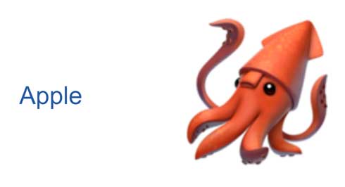Apple イカ 絵文字 おかしい 指摘