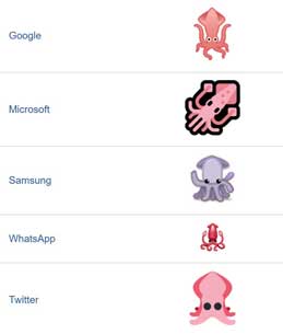 Apple イカ 絵文字 おかしい 指摘