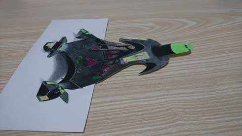 バトルドーム 超エキサイティン リアル 絵 色鉛筆 描いてみた