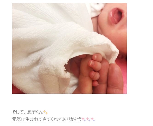 辻希美 杉浦太陽 第4子 男の子 三男