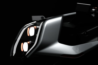 往年の「カフェレーサー」の雰囲気も取り入れた未来のバイク