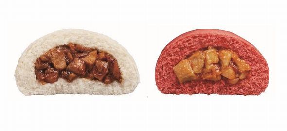 ローソン　からあげクンまん　からあげクン　中華まん　紅白