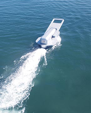 ファスナーの船