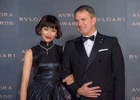 Koki ブルガリ アウローラアワード 中村アン 森星 BVLGARI