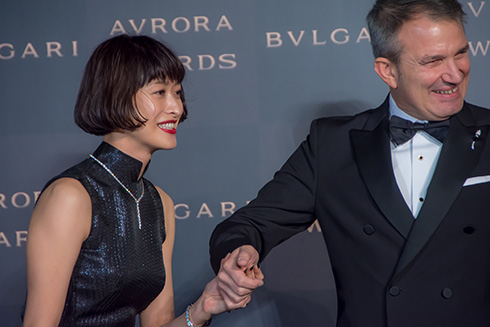 Koki ブルガリ アウローラアワード 中村アン 森星 BVLGARI
