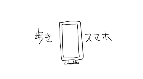 歩きスマホ