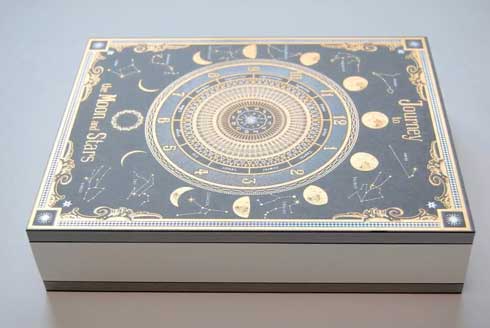 魔導書 月読時計 ノート 箔押し コスモテック 