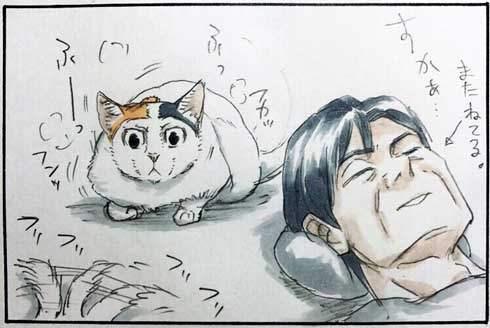拾い猫のモチャ 猫 あるある 漫画 書籍化 Twitter 家族 お父さん にごたろ