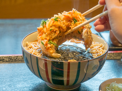 横須賀　トンネル　隧道　平沼義之　立花　坂本隧道　そば　かき揚げ