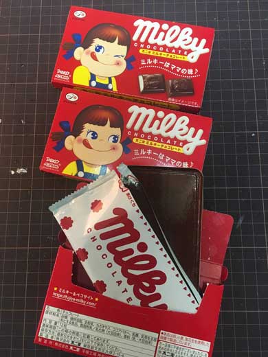 レトロ 不二家 ミルキーチョコレート 空き箱 ペコちゃん レトロ 不二家 ミルキーチョコレート 空き箱 ペコちゃん - メルカリ