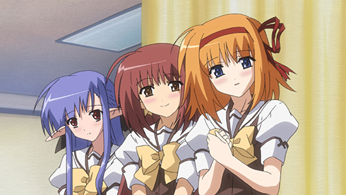 SHUFFLE！ 土見稟 シア リン 楓 亜沙 アニメ AbemaTV クリスマス