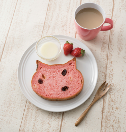 いろねこ食パン