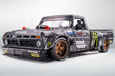 ジムカーナ10のために用意された新マシン「フーニトラック」