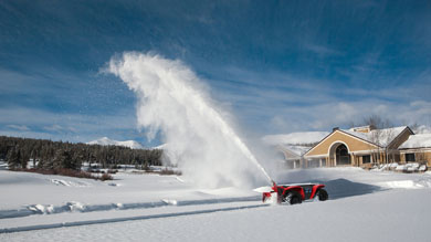 除雪用のアタッチメント