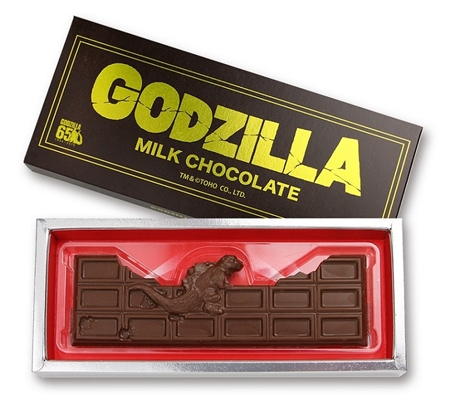 モスラの幼虫、チョコに　バレンタインに合わせ発売