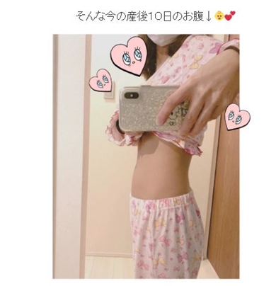 辻希美 出産 妊娠 お腹 臨月 産後 体重