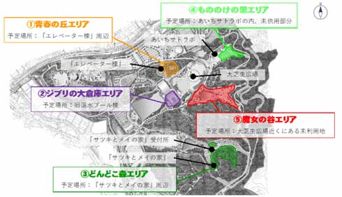 ジブリパーク 2022年秋 開業 愛知県 整備 構想