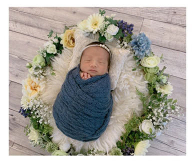 辻希美 ニューボーンフォト 第4子 子ども 新生児