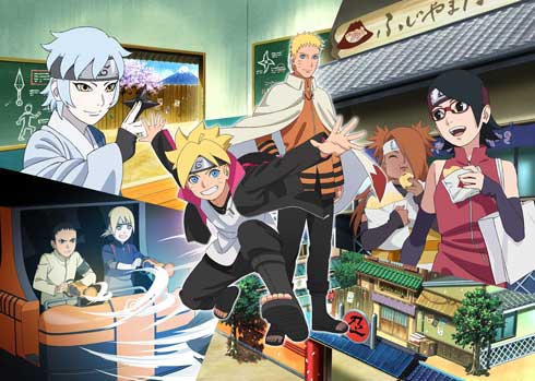 富士急ハイランド NARUTO BORUTO テーマエリア ナルト アトラクション 3Dシューティング