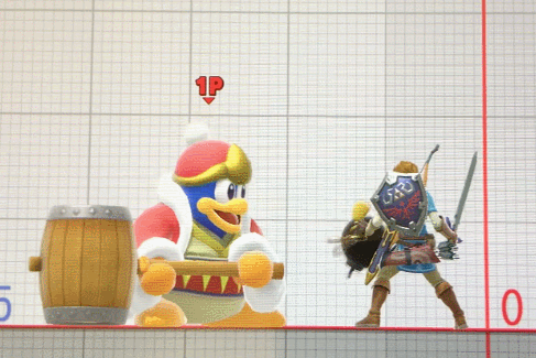 スマブラのデデデ大王、顎が外れるバグ　クリスマスに盛り上がる