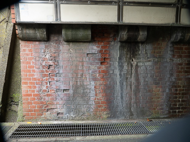 横須賀　トンネル　隧道　汐入　平沼義之　レンガ　坂本隧道　側壁